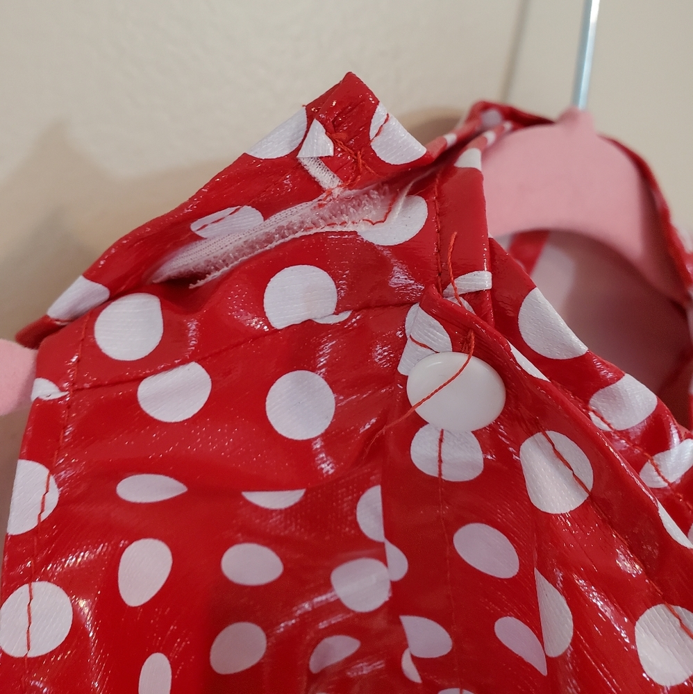 Top Paw Red Rain Slicker Jacket - Picture 5 of 8